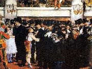 Edouard Manet Bal masque a l'opera oil painting artist